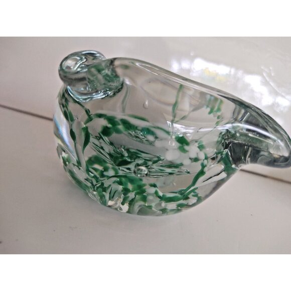 Murano Hand Blown Heavy Art Glass Ashtray/Trinket/Candy Bowl 1960's - Picture 13 of 16